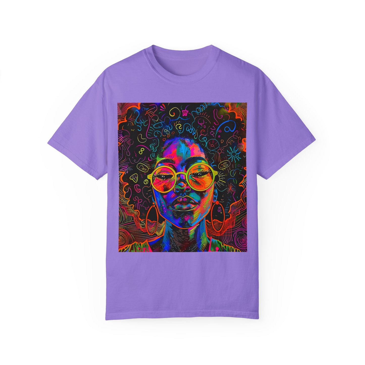 Afro Glow Shirt - Comfort Colors