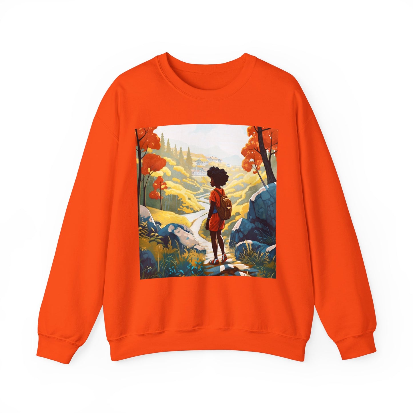 Girl Hiking Sweatshirt