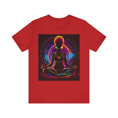 Afro Glow Yoga Shirt