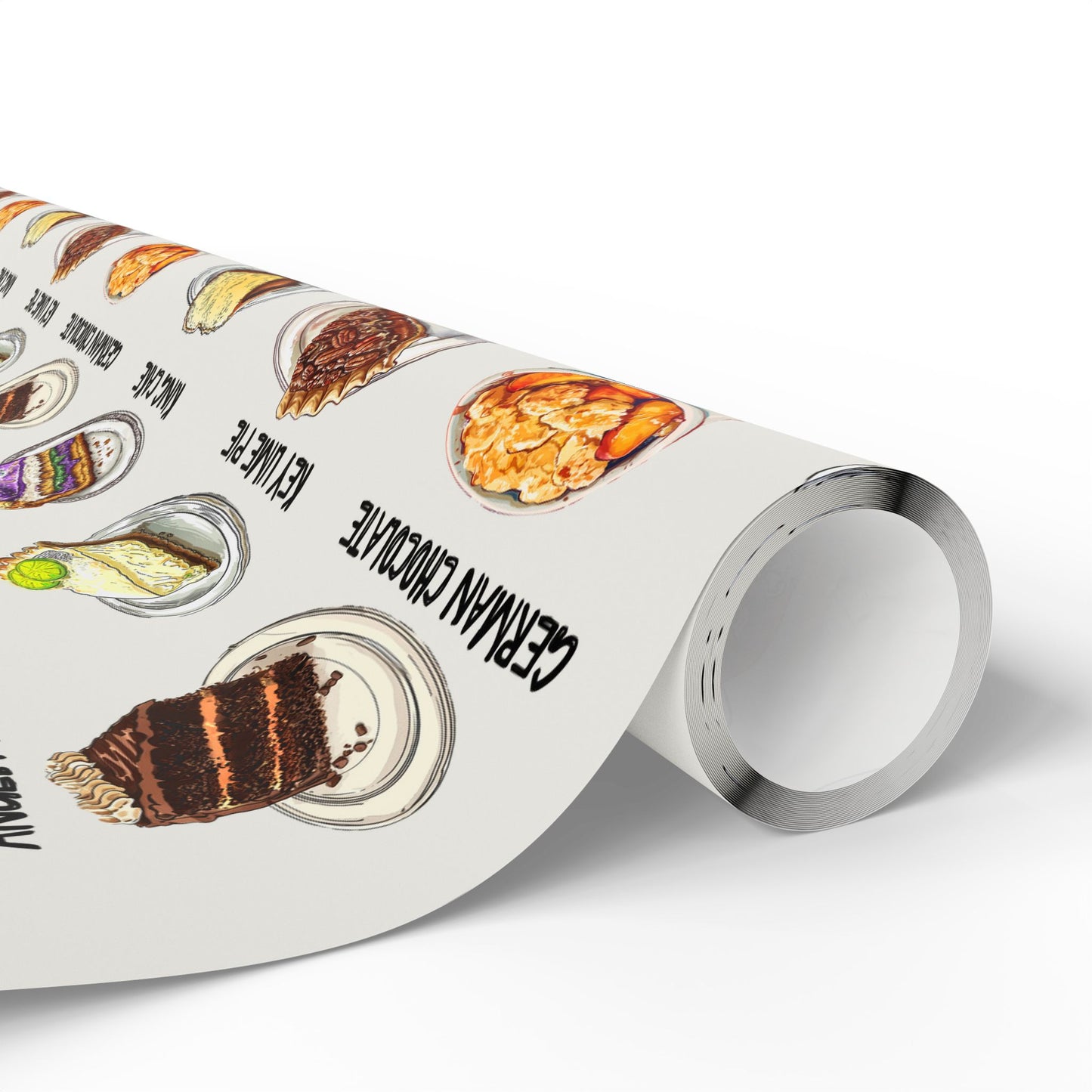 Soul Food Desserts Wrapping Paper