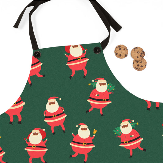 Santa Pattern Apron