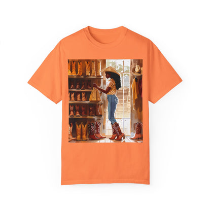 Cowgirl Shopping Shirt - Comfort Colors