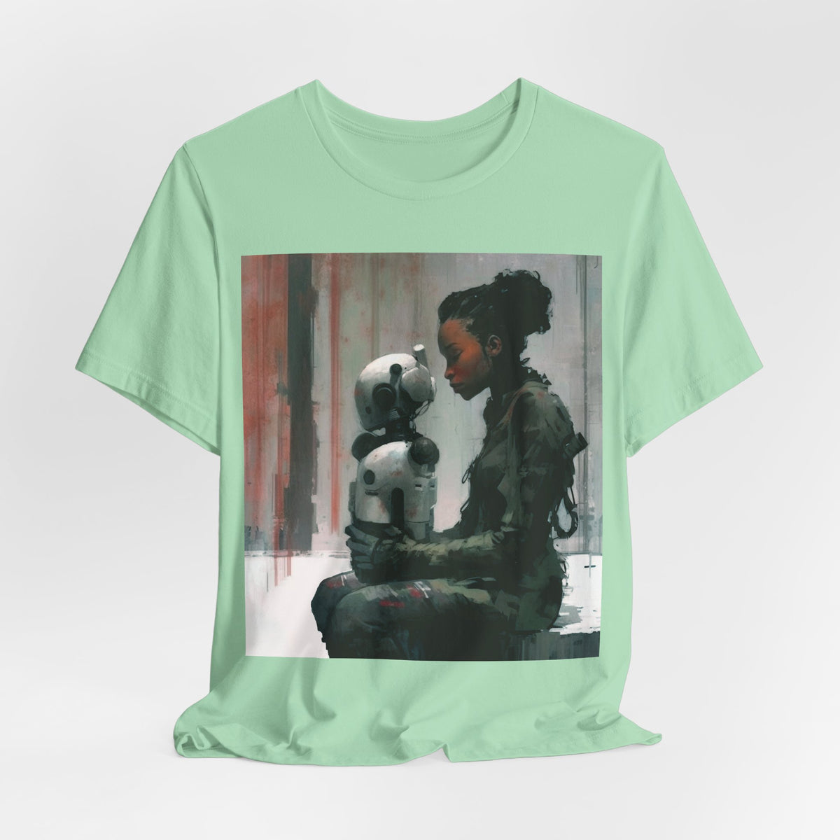 Girl with Bot Shirt