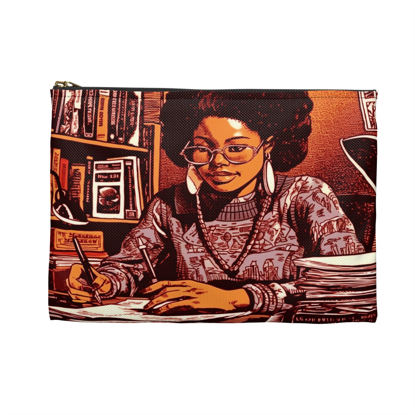Afro Scholar Accessory Pouch