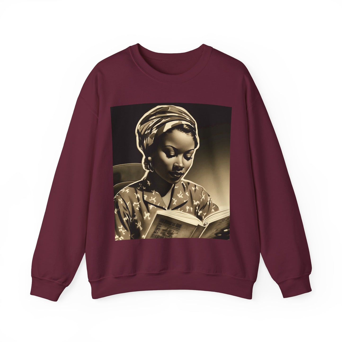 Sepia Reader Sweatshirt