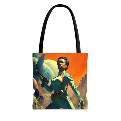 Space Fighter Tote Bag