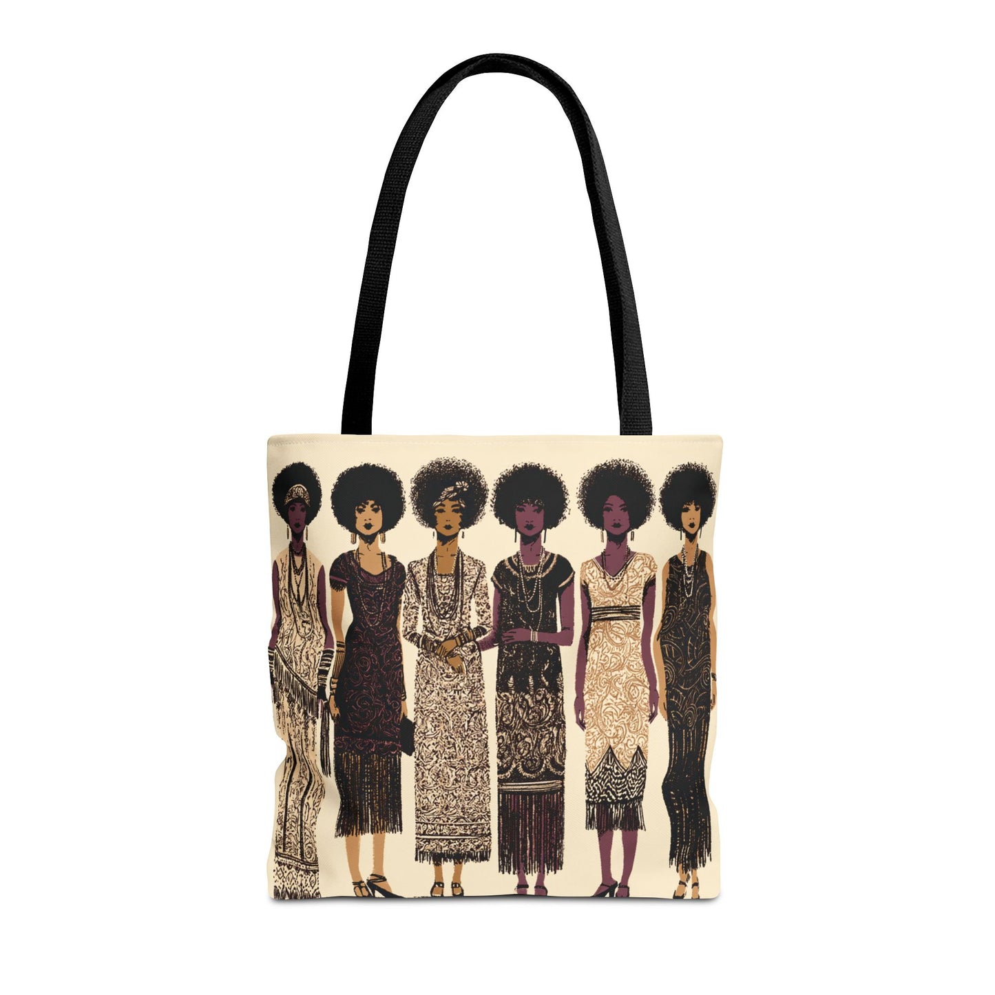 Afro 20s Tote Bag