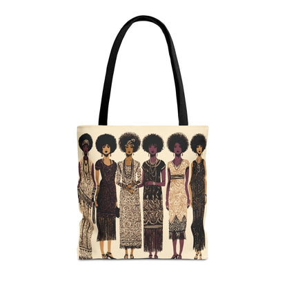 Afro 20s Tote Bag