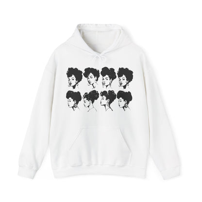 Retro Faces Hoodie