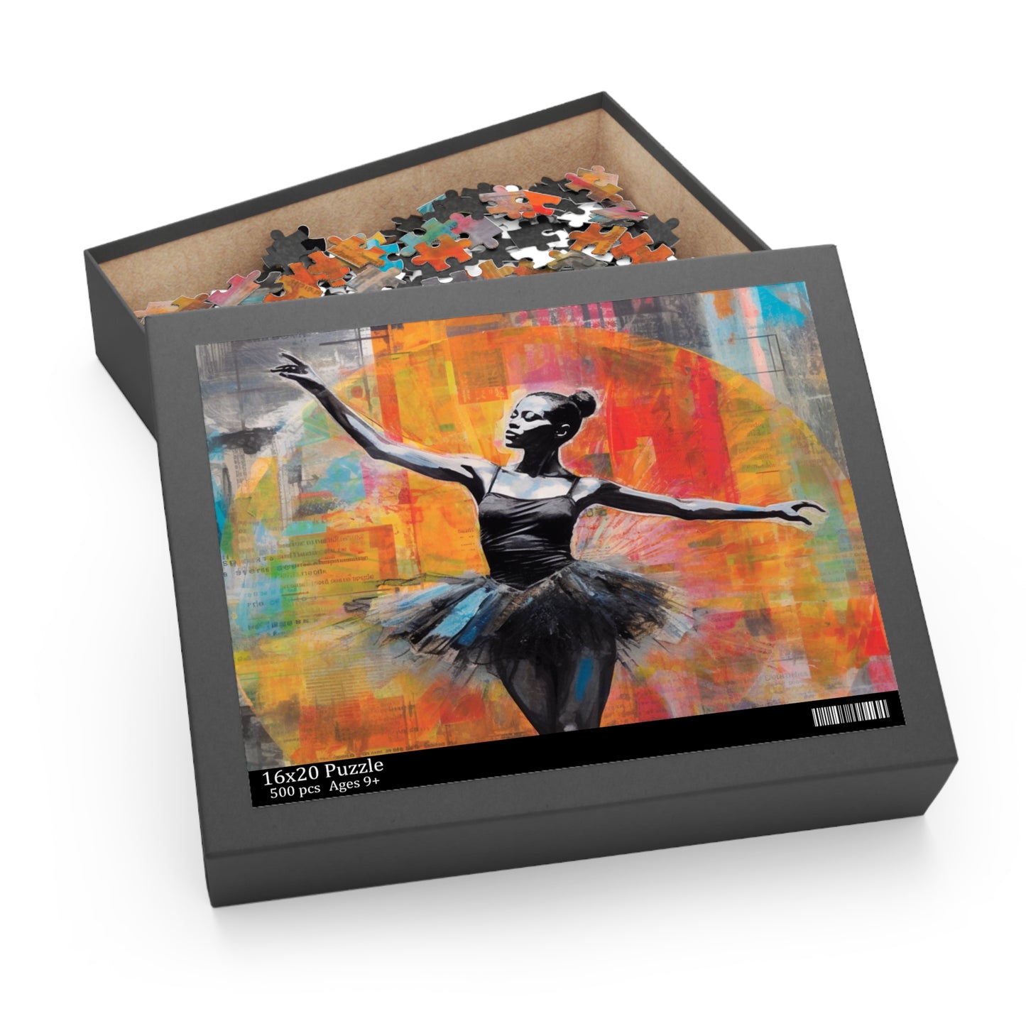 Ballerina Collage Puzzle