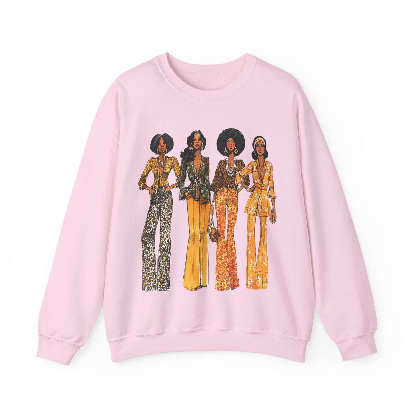 70s Animal Prints Sweatshirt