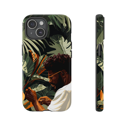 Man with Plants Phone Case