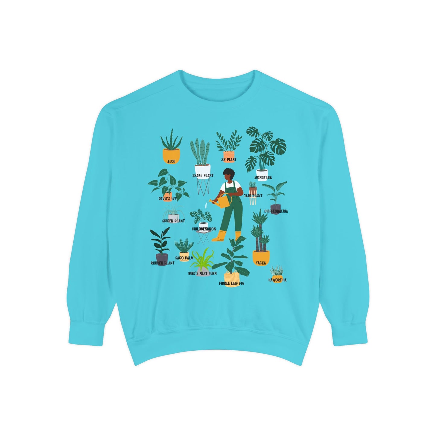 Afro Plant Mom Sweatshirt