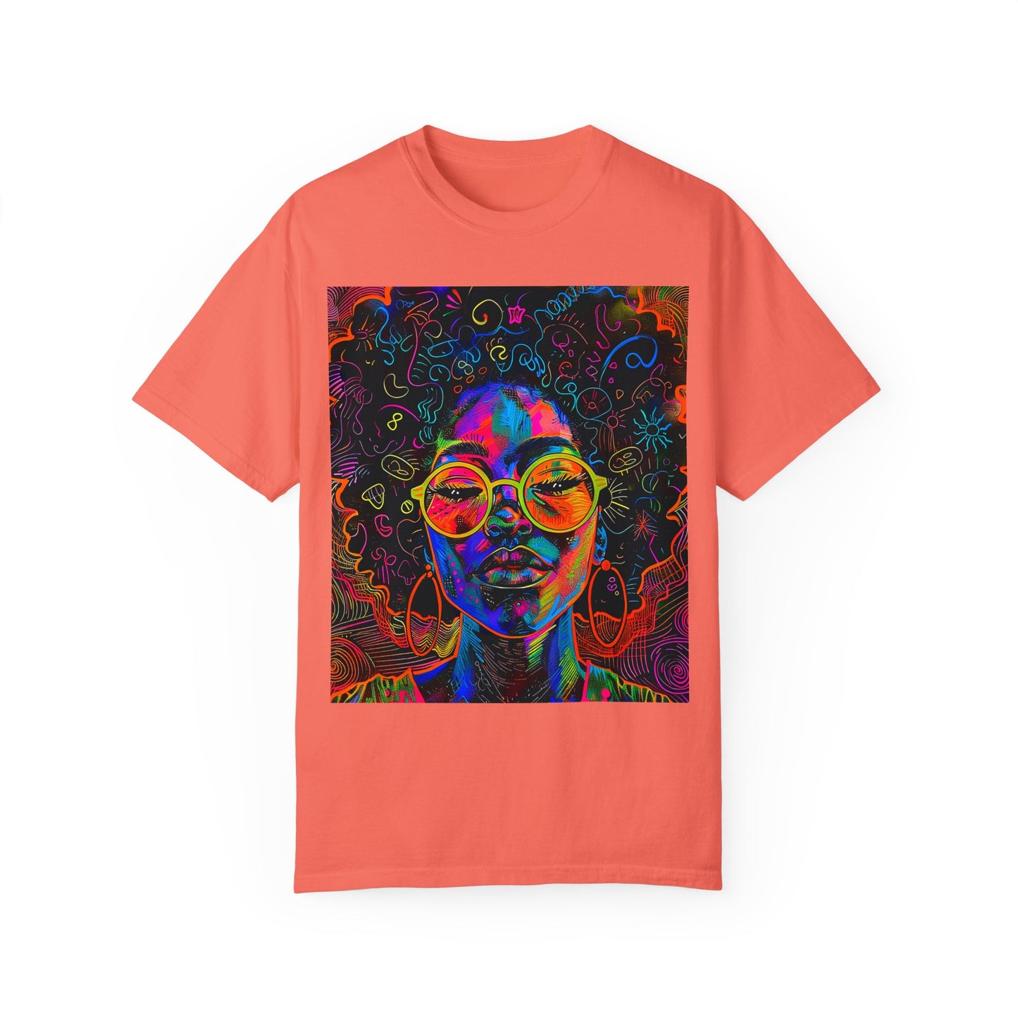 Afro Glow Shirt - Comfort Colors