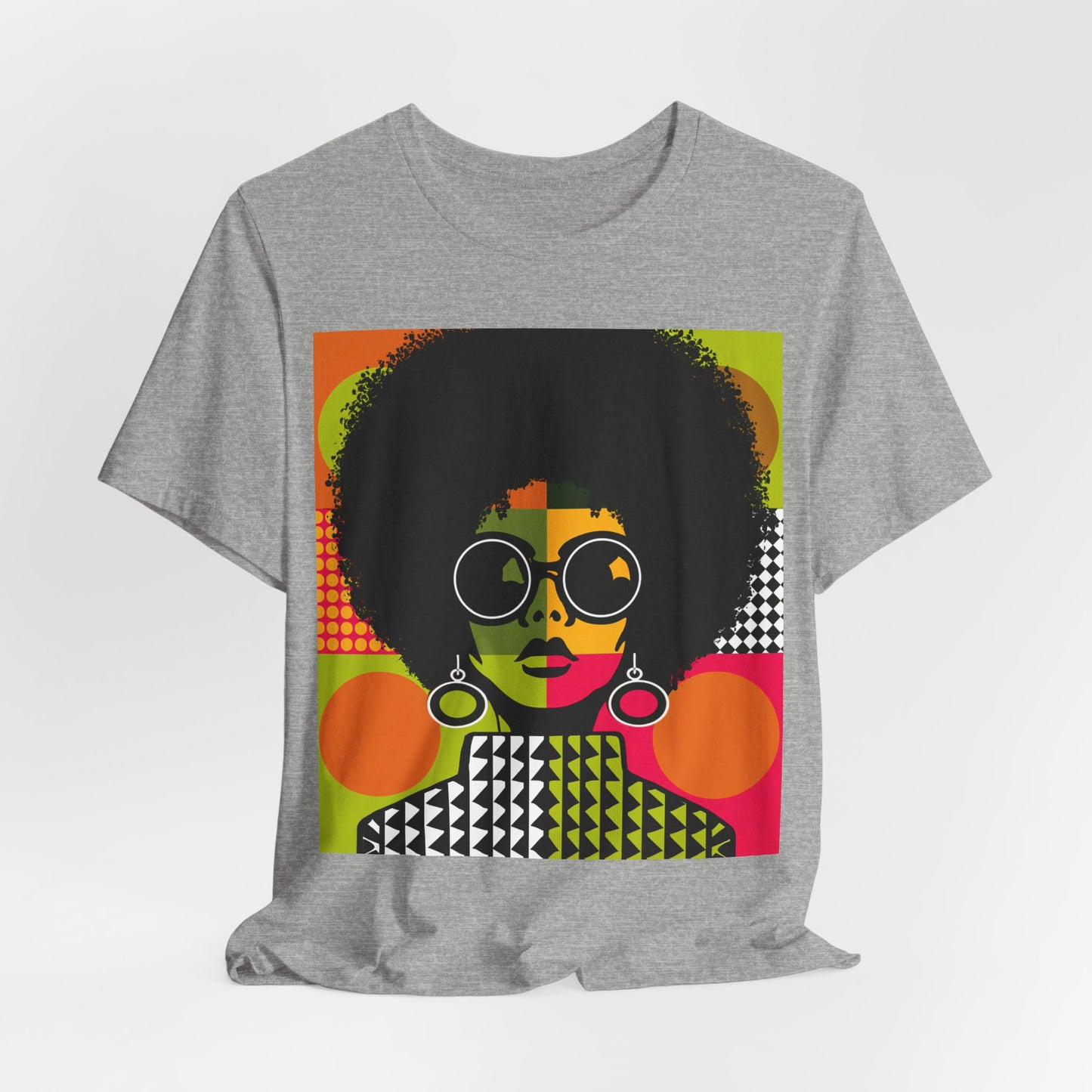 Afro Color Block Shirt