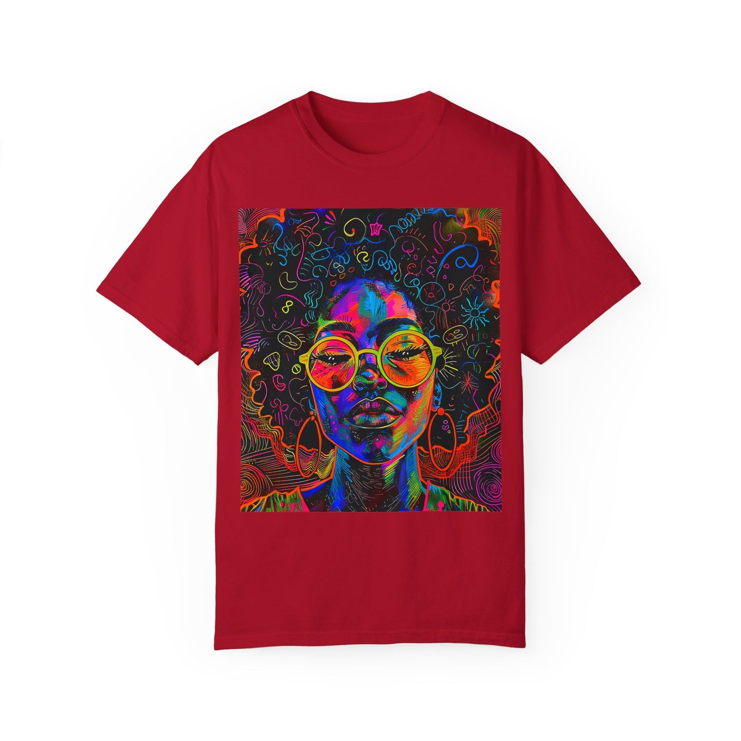 Afro Glow Shirt - Comfort Colors