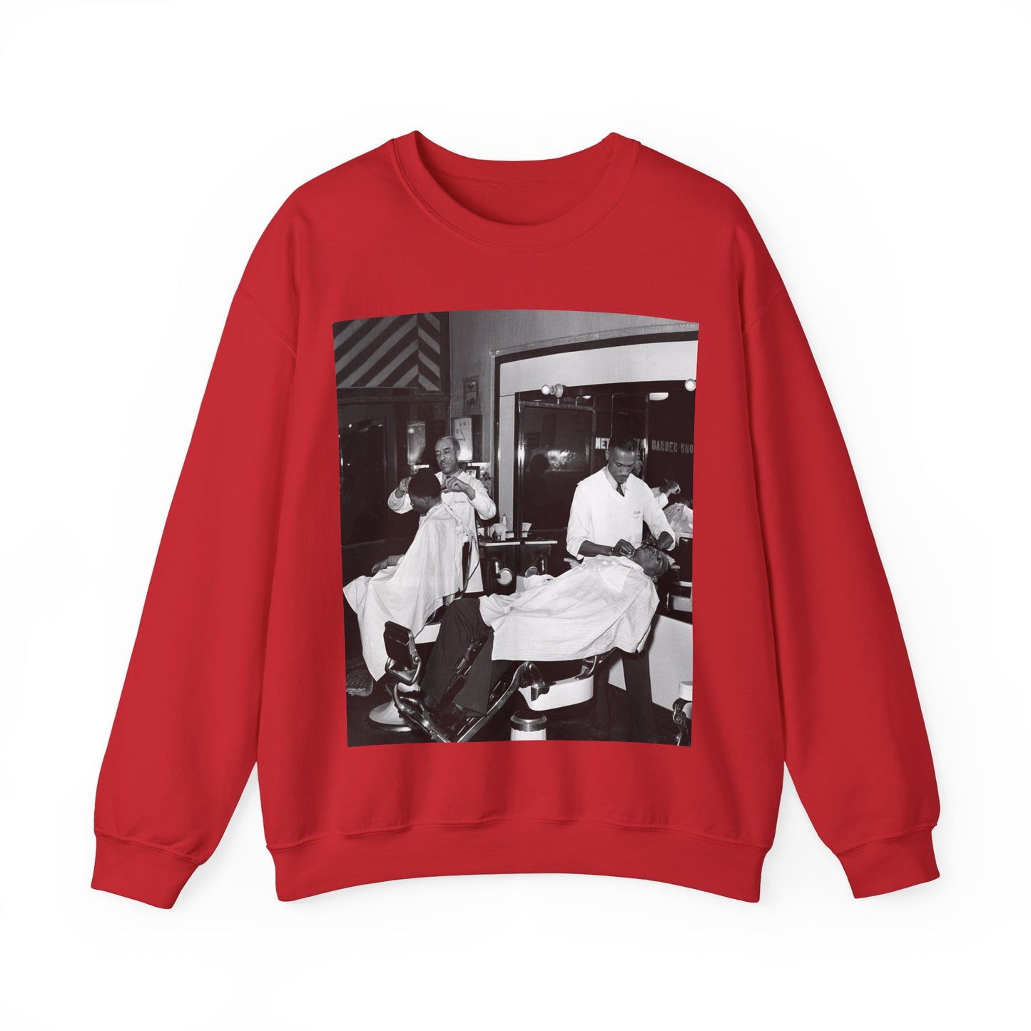 Black Barber Shop Sweatshirt