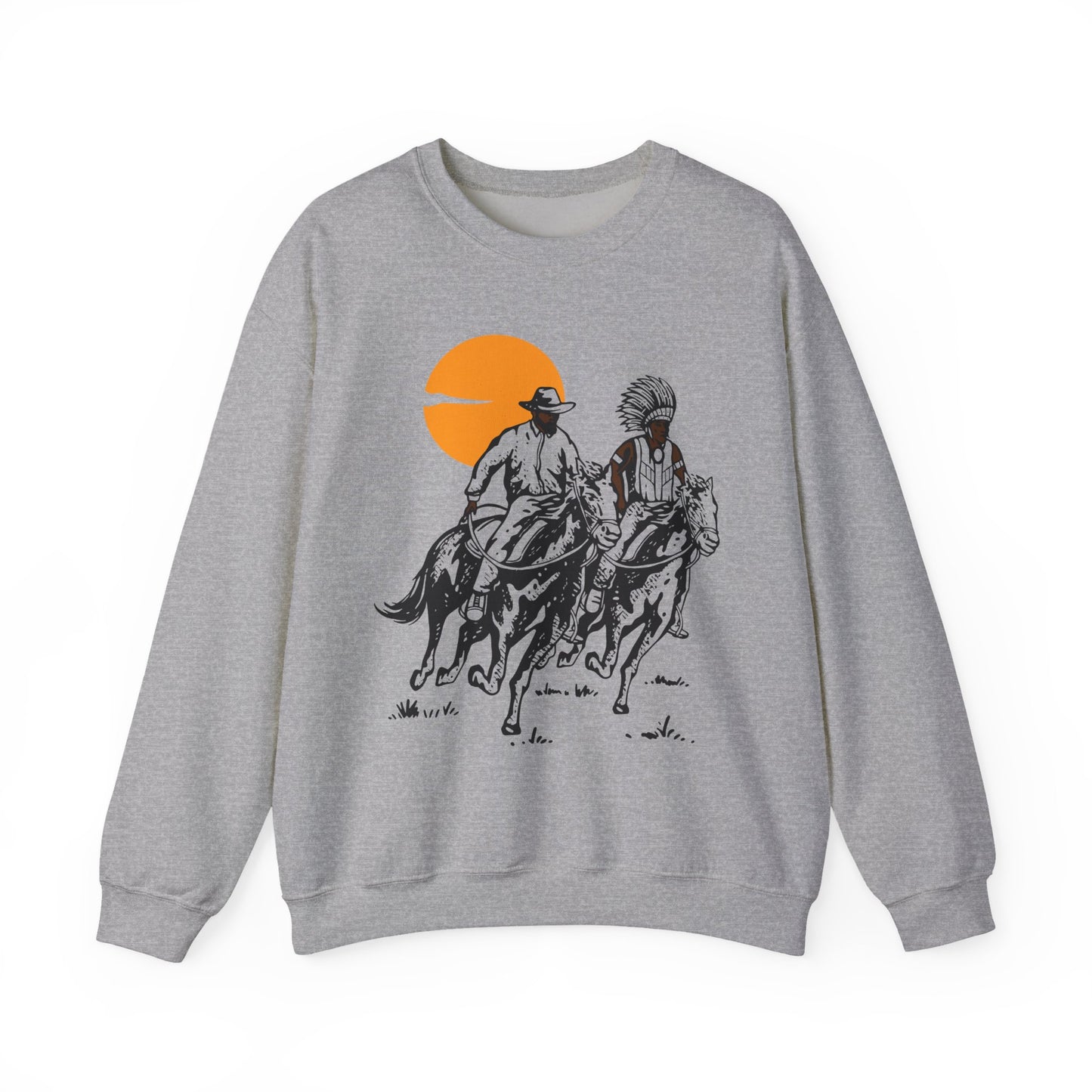 Natives on Horse Sweatshirt