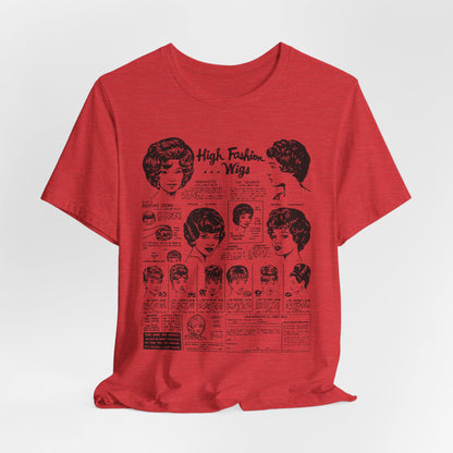 Vintage Wig Ad T-shirt