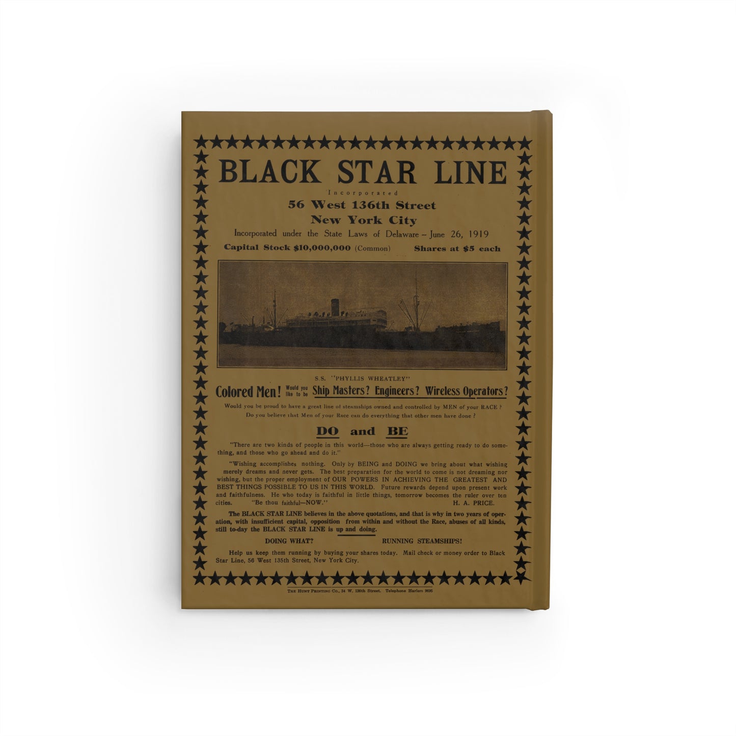 Black Star Line Journal