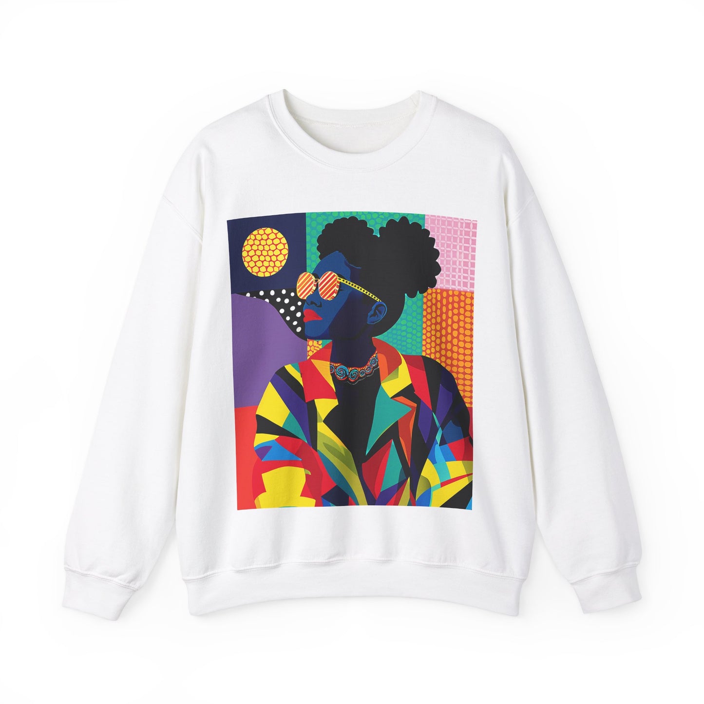 Colorful Woman Sweatshirt