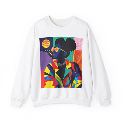 Colorful Woman Sweatshirt