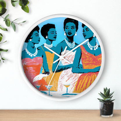 Cocktail Party Wall Clock