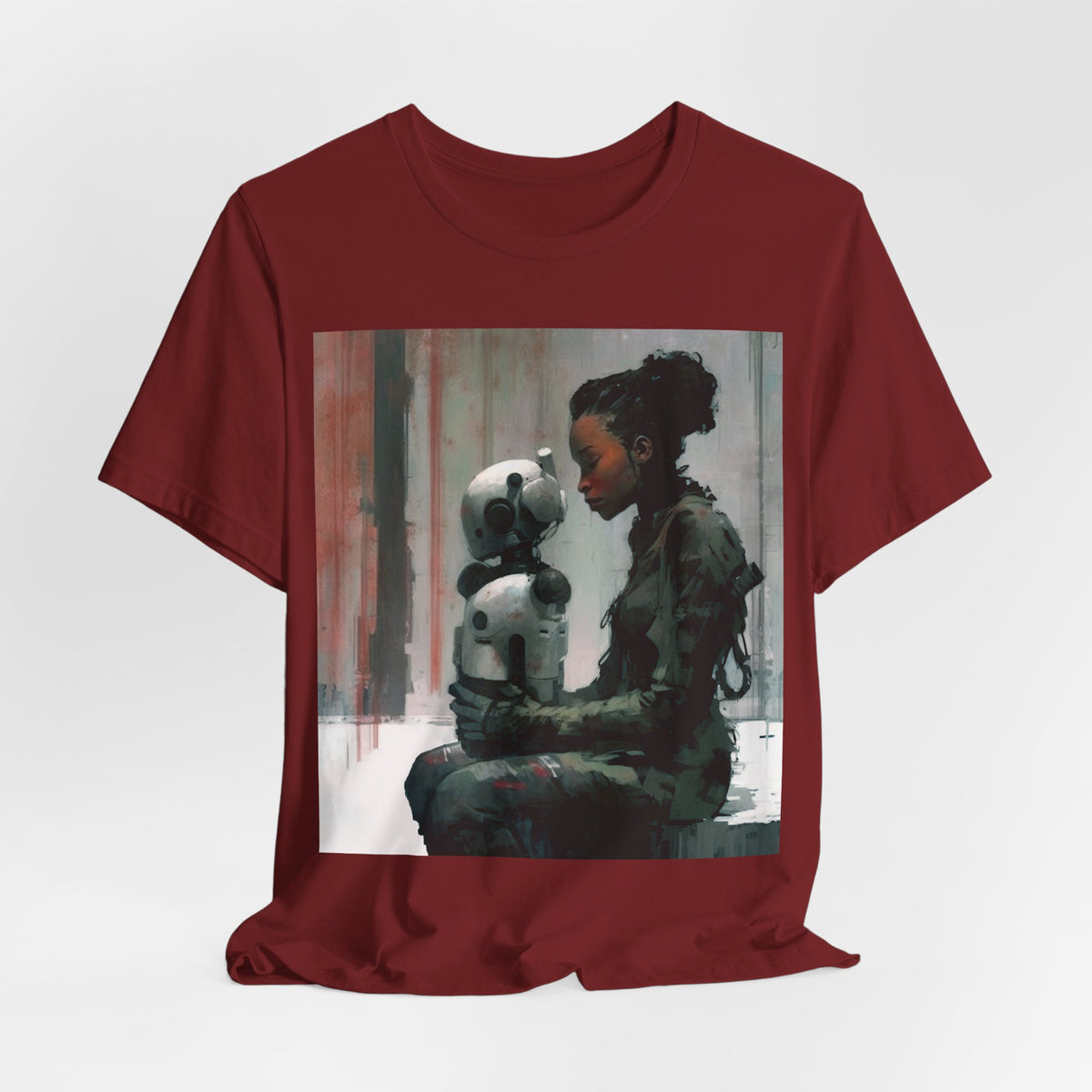 Girl with Bot Shirt