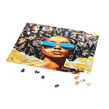 Afro Collage Puzzle