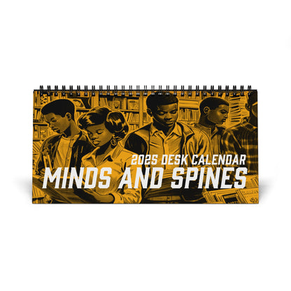 Minds and Spines 2025 Desk Calendar