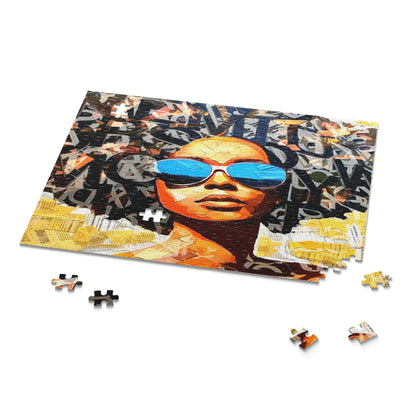 Afro Collage Puzzle
