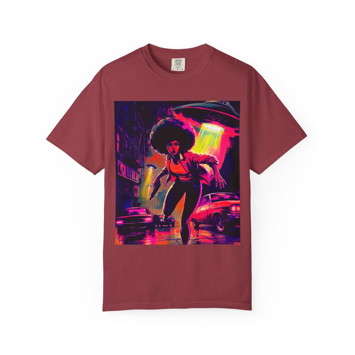 Afro Futuristic Runner T-Shirt