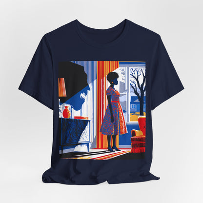 Black Horror Graphic Shirt