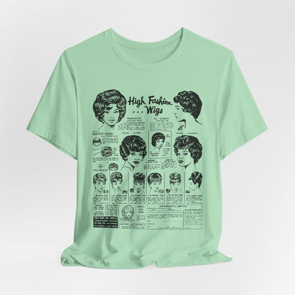 Vintage Wig Ad T-shirt