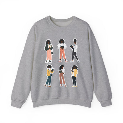 Curly Readers Sweatshirt