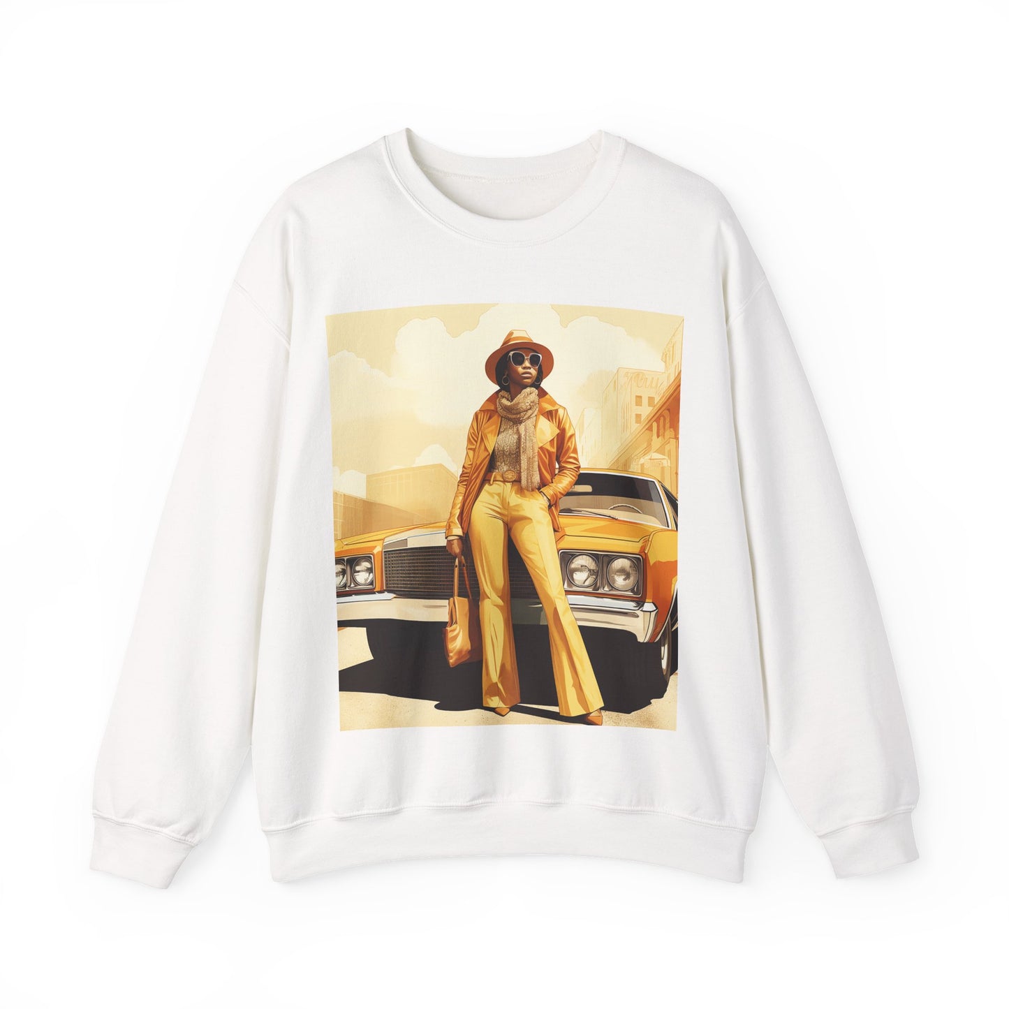 70s Classic Car Sweatshirt