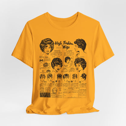 Vintage Wig Ad T-shirt