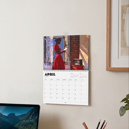 Retro Melanin 2027 Wall Calendar