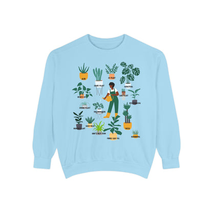 Afro Plant Mom Sweatshirt