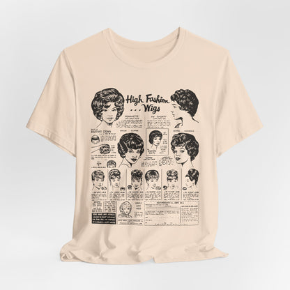 Vintage Wig Ad T-shirt