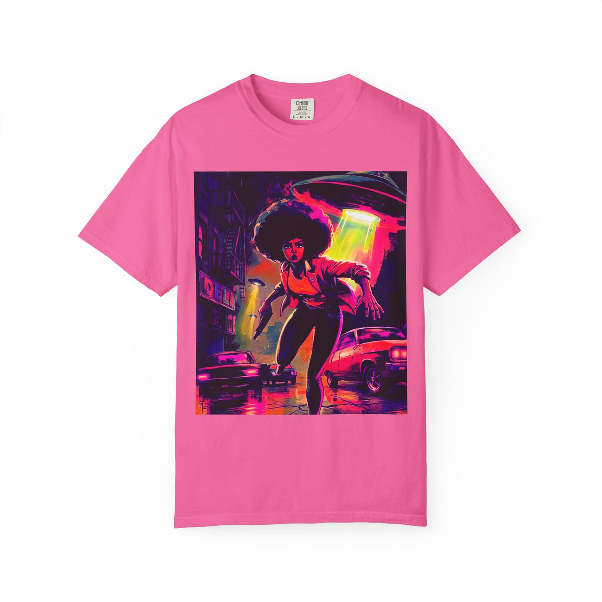 Afro Futuristic Runner T-Shirt
