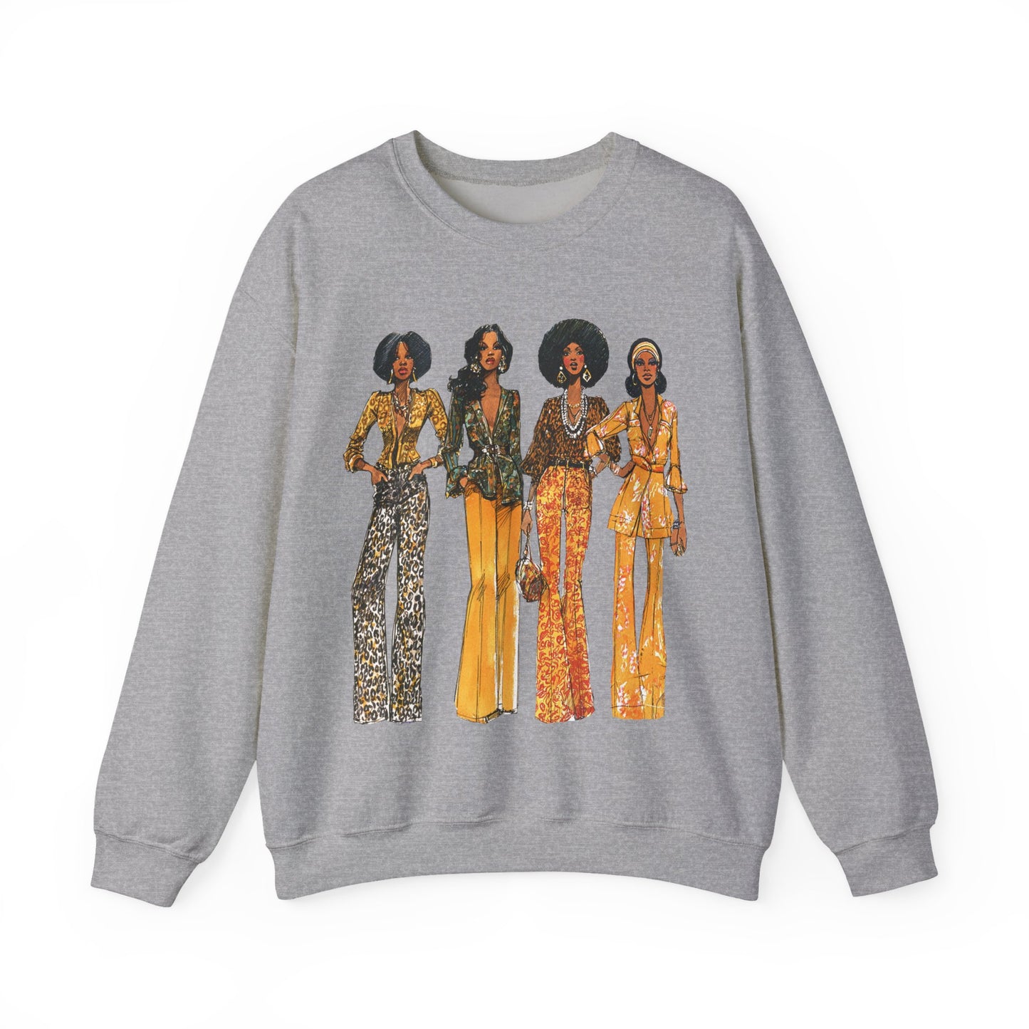 70s Animal Prints Sweatshirt
