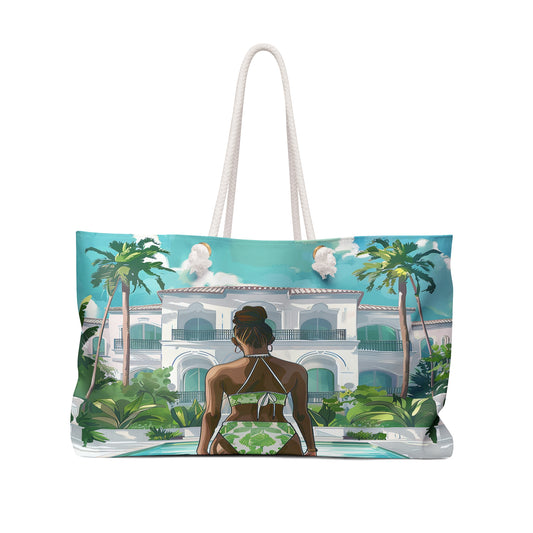 Summer Pool Weekender Bag