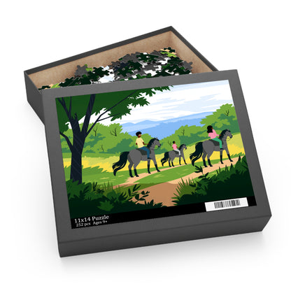 Horseback Riding Puzzle