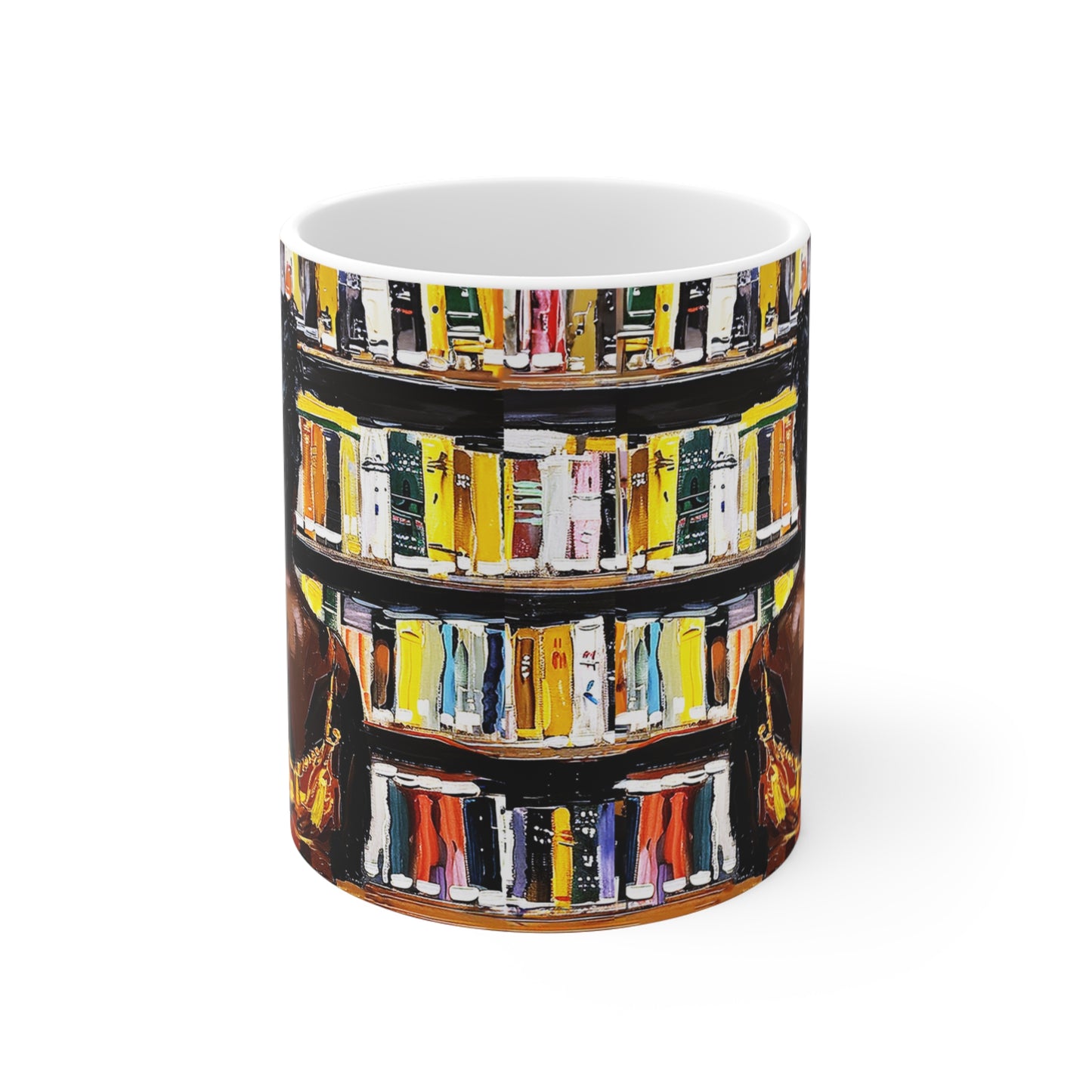 Black Bookstore Mug