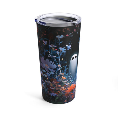 Girl with Ghost Tumbler