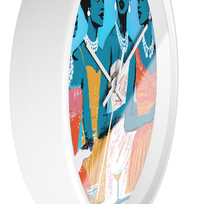 Cocktail Party Wall Clock