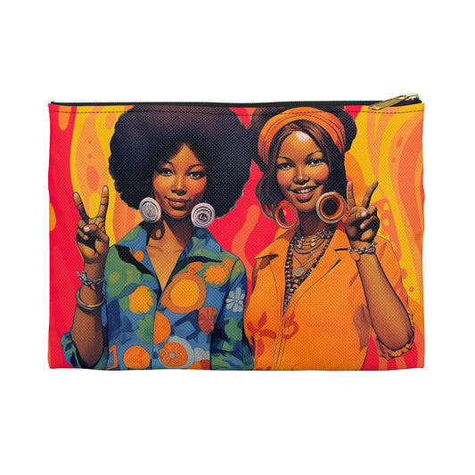 Peace Signs Accessory Pouch