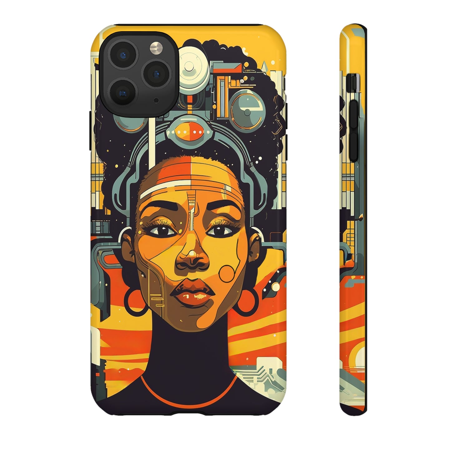 Afro Technology Phone Case