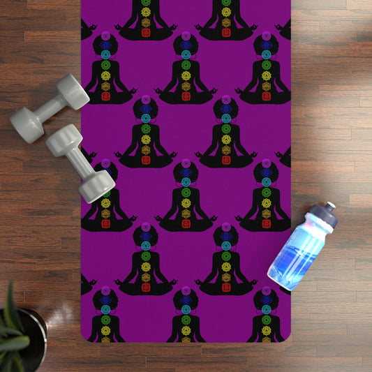 Afro Chakras Foam Yoga Mat